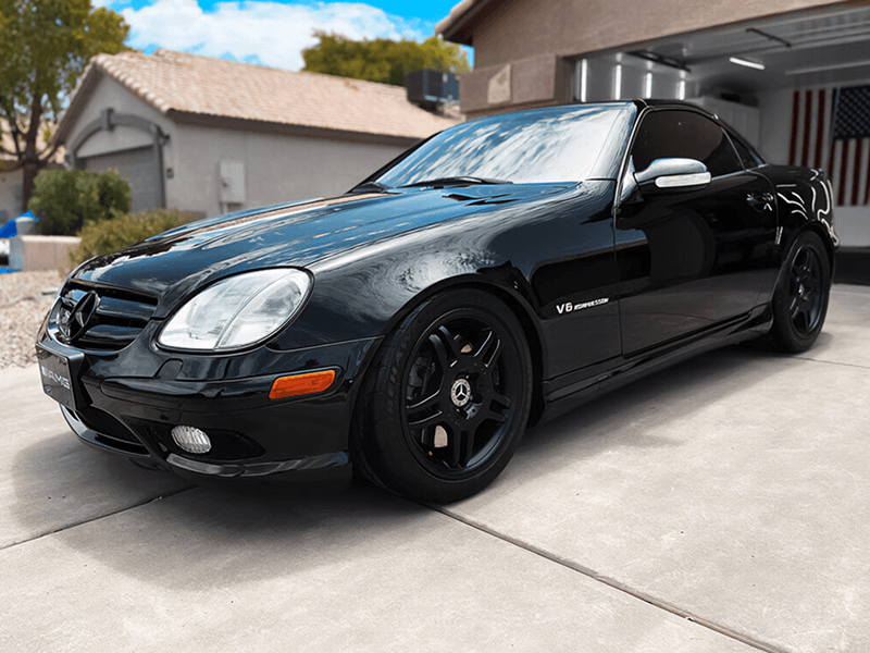 black car